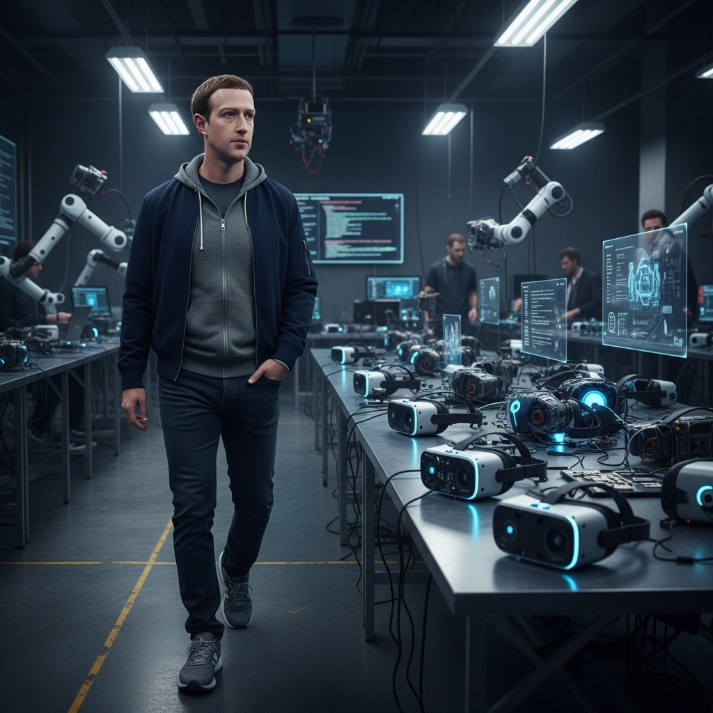 Mark Zuckerberg previews new tech
