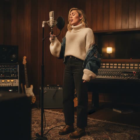 Miley Cyrus vocal warm-up