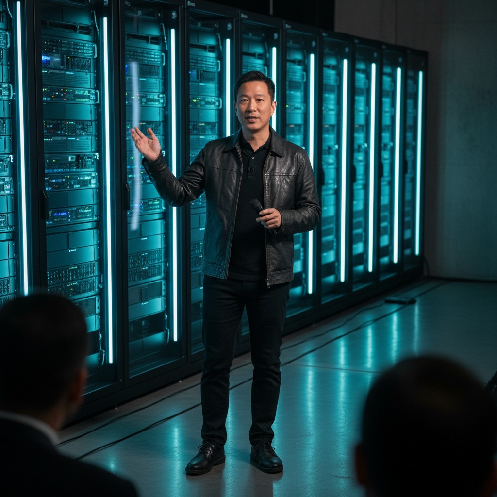 Jensen Huang previews new tech