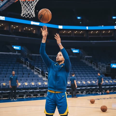Steph Curry's pre-game ritual