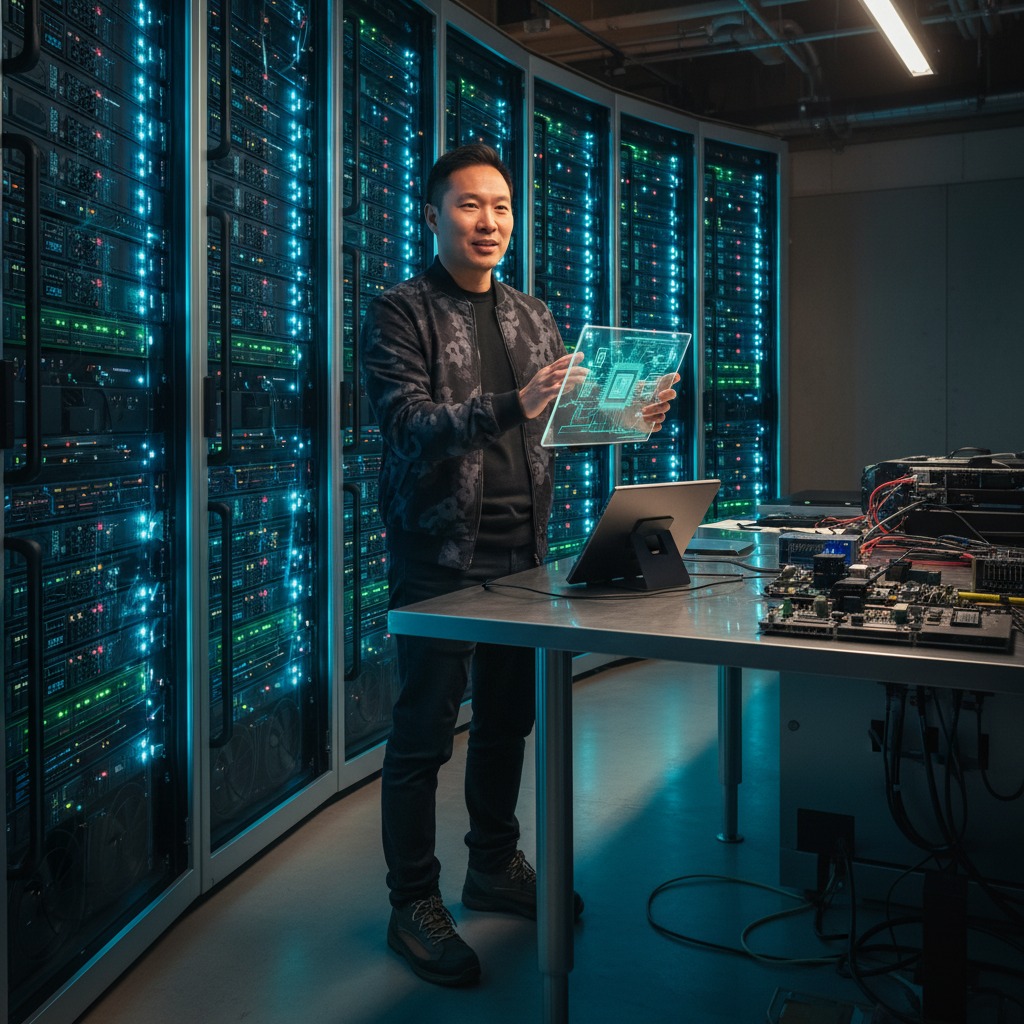 Jensen Huang unveils new tech