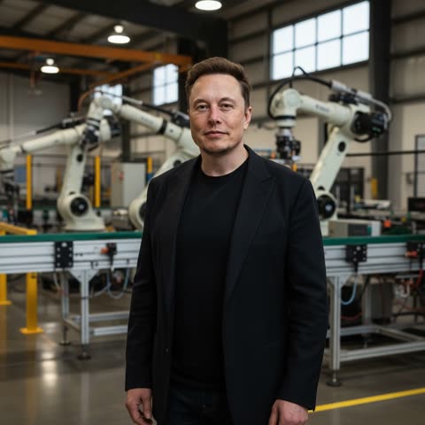 Elon Musk's factory tour