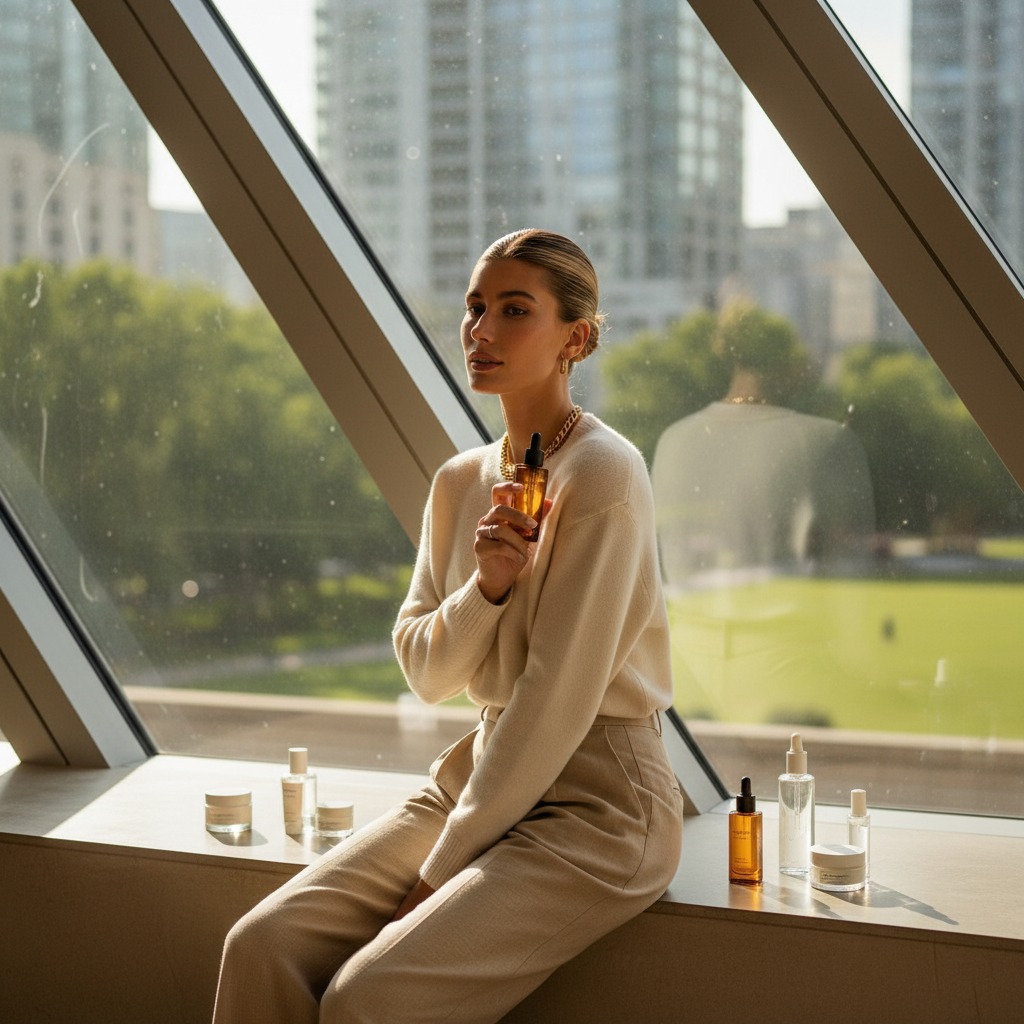 Hailey Bieber creates her skincare