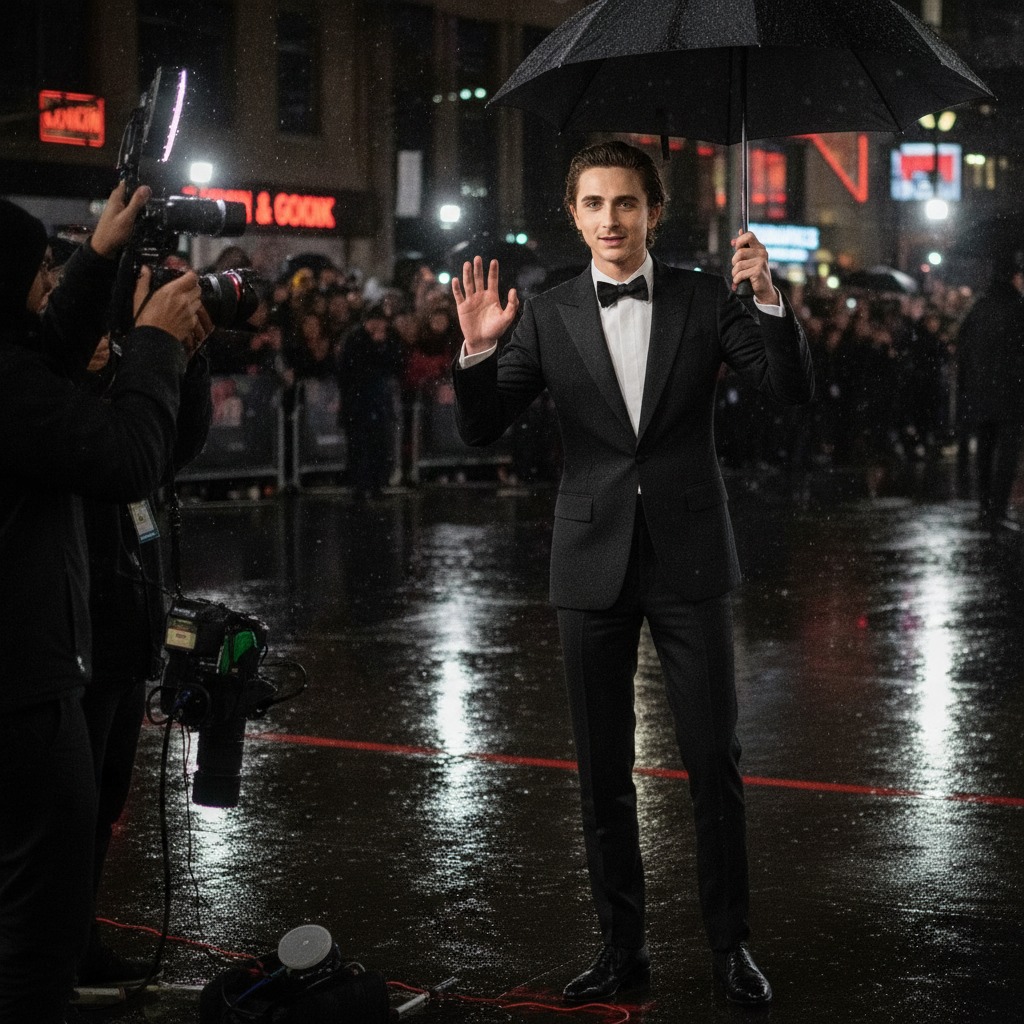 Timothée Chalamet's latest premiere