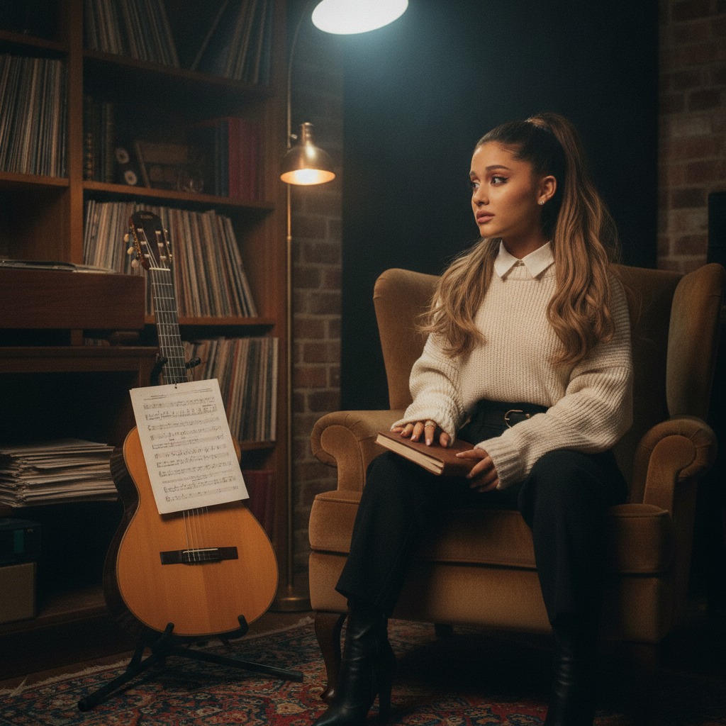 Ariana Grande studio session