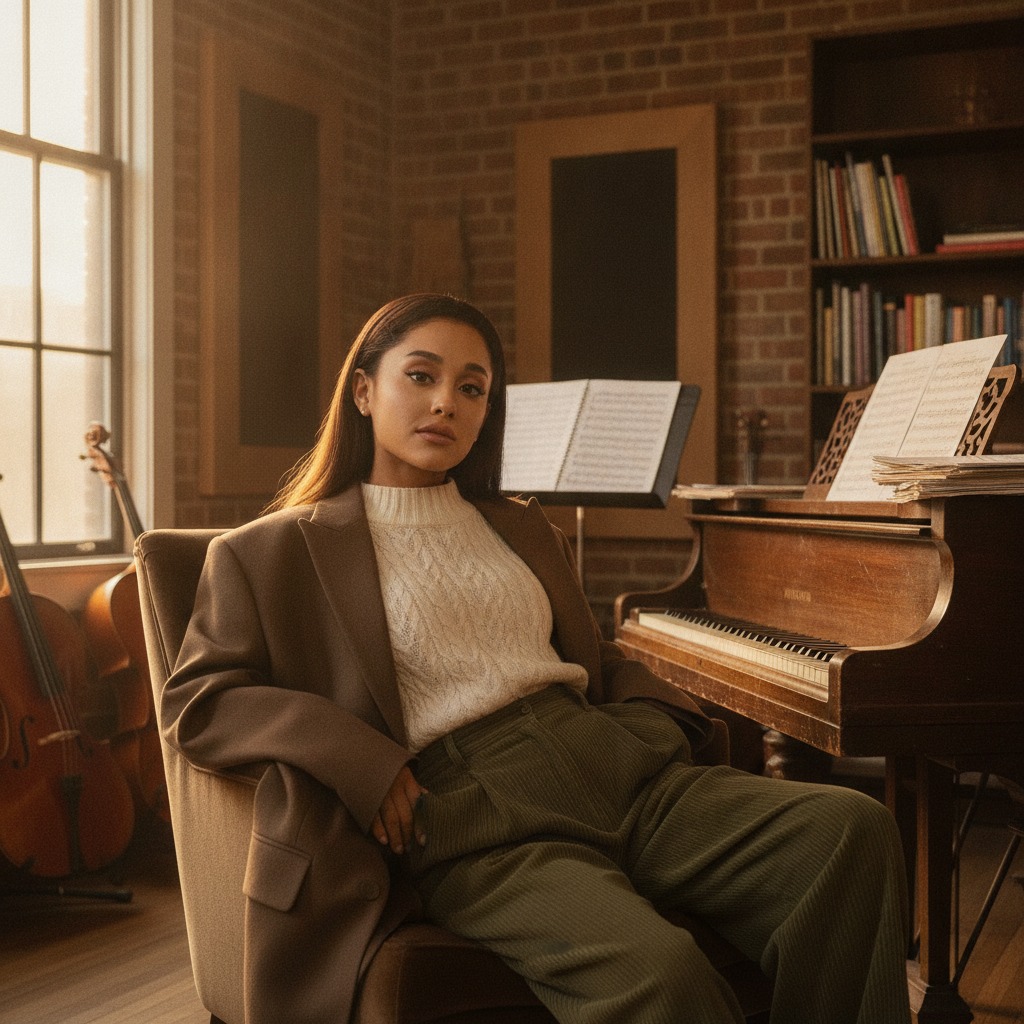 Ariana Grande studio vibes