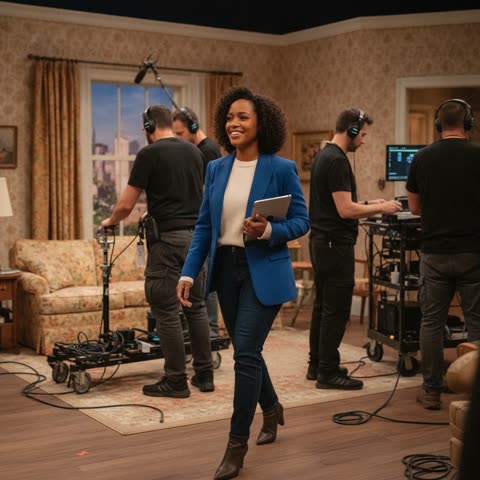 A Busy Day For Quinta Brunson