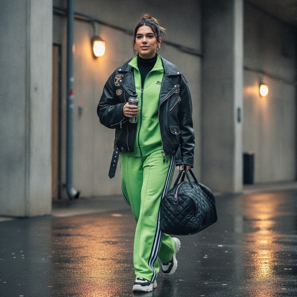 Dua Lipa dance rehearsal