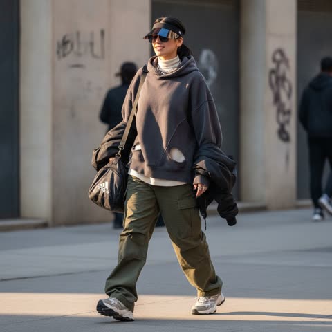 Dua Lipa's dance rehearsal style
