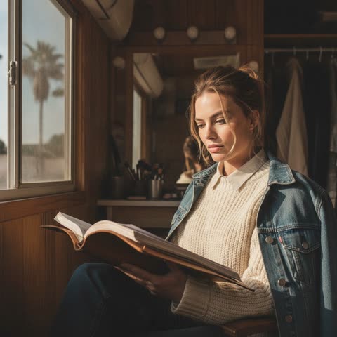 Margot Robbie reviews script